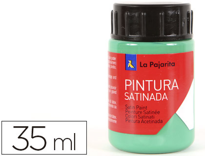 Pintura látex La Pajarita verde ;anigua 35ml.